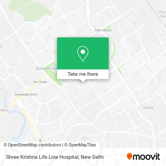 Shree Krishna Life Line Hospital map