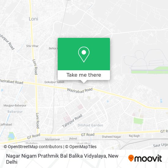Nagar Nigam Prathmik Bal Balika Vidyalaya map