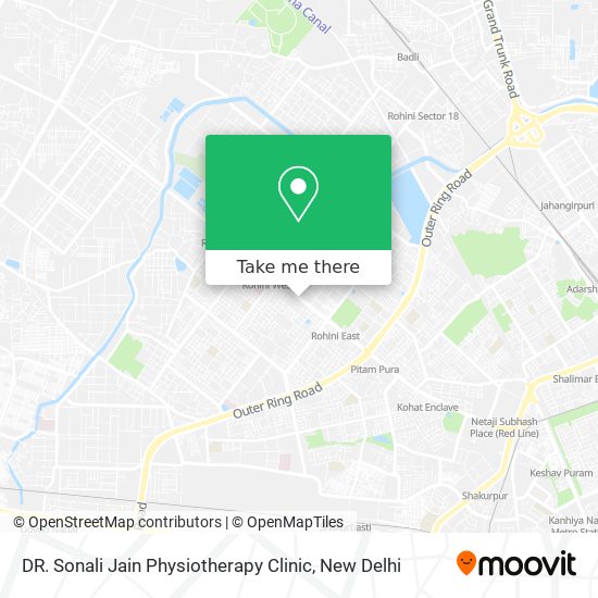 DR. Sonali Jain Physiotherapy Clinic map