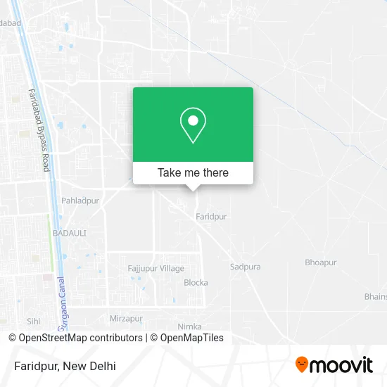Faridpur map