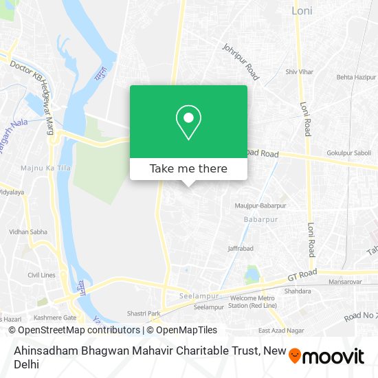 Ahinsadham Bhagwan Mahavir Charitable Trust map