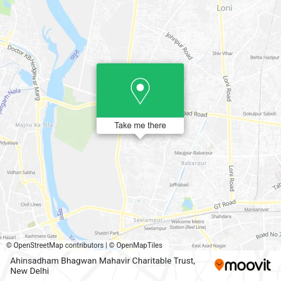 Ahinsadham Bhagwan Mahavir Charitable Trust map