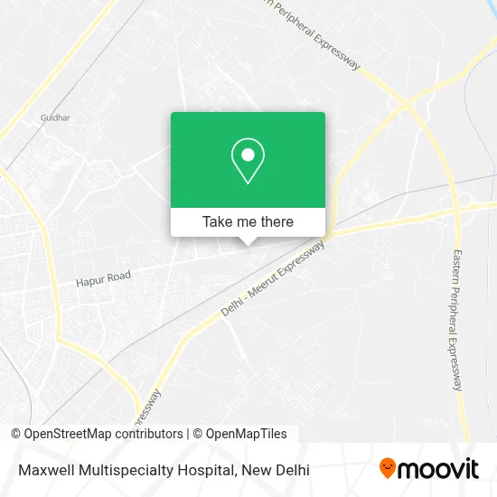 Maxwell Multispeciality Hospital map