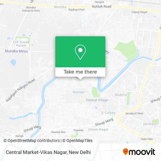 Central Market-Vikas Nagar map