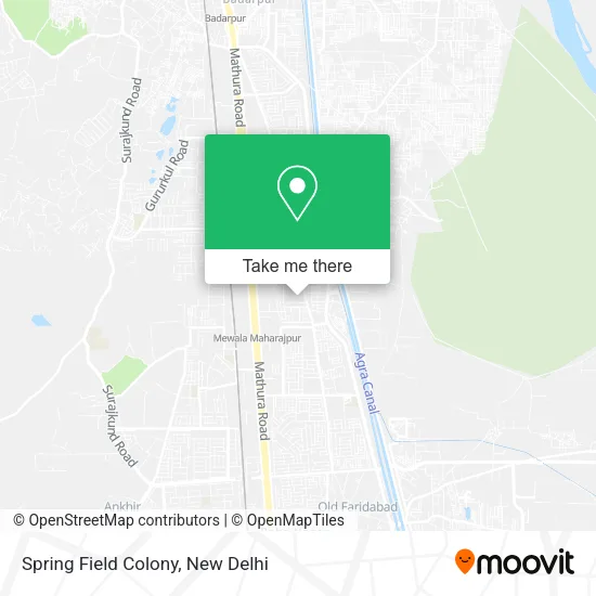Spring Field Colony map