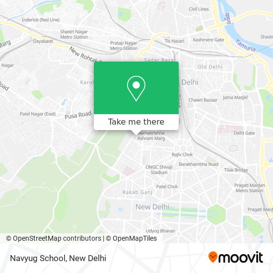 Navyug School map