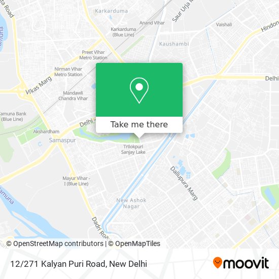 12/271 Kalyan Puri Road map