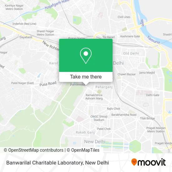 Banwarilal Charitable Laboratory map