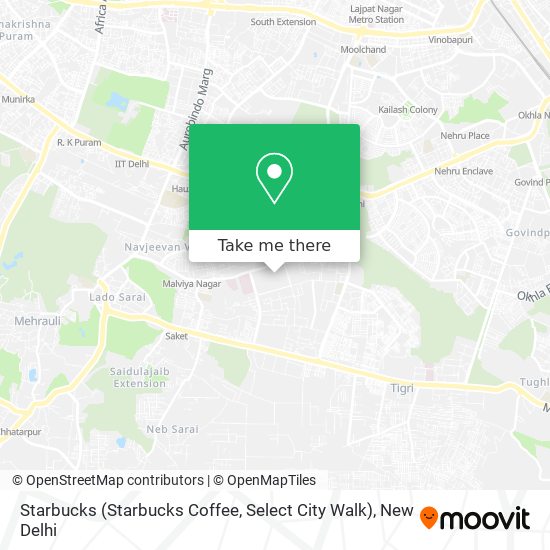 Starbucks (Starbucks Coffee, Select City Walk) map