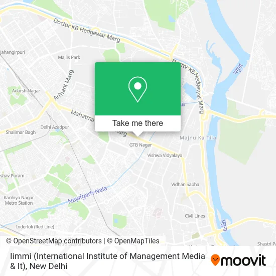 Iimmi (International Institute of Management Media & It) map