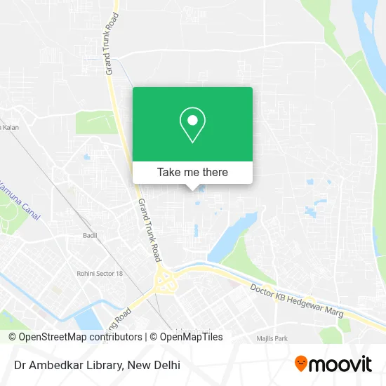 Dr Ambedkar Library map