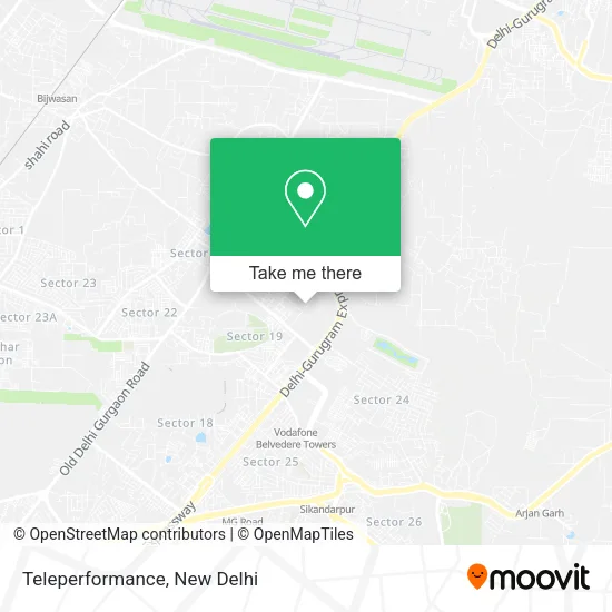 Teleperformance map