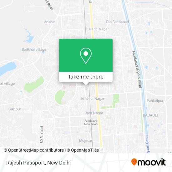 Rajesh Passport map