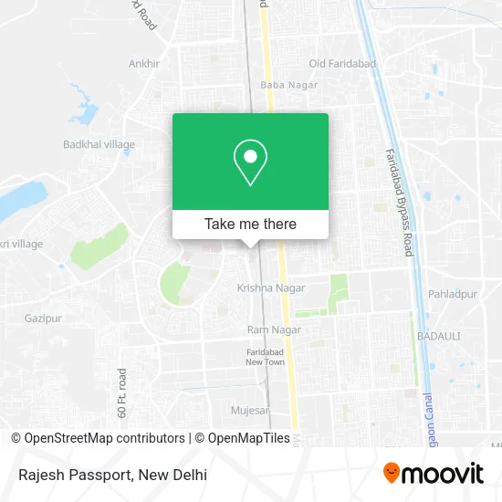 Rajesh Passport map