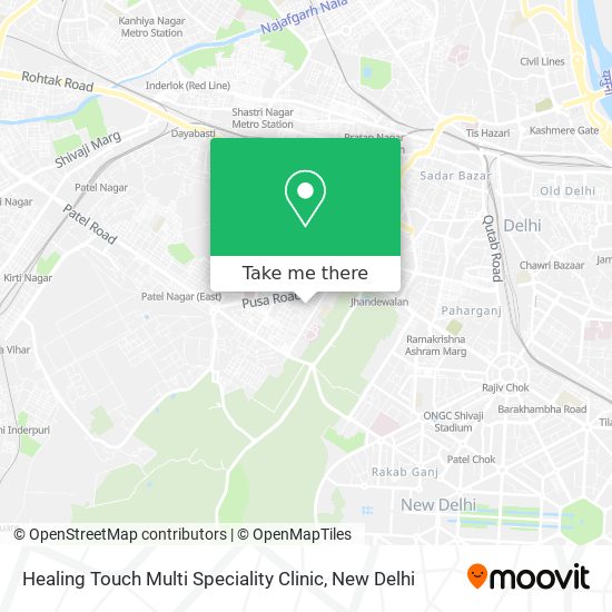 Healing Touch Multi Speciality Clinic map