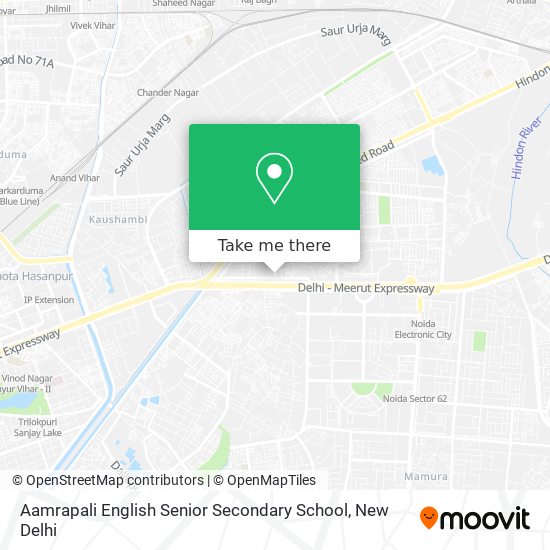 Aamrapali English Senior Secondary School map
