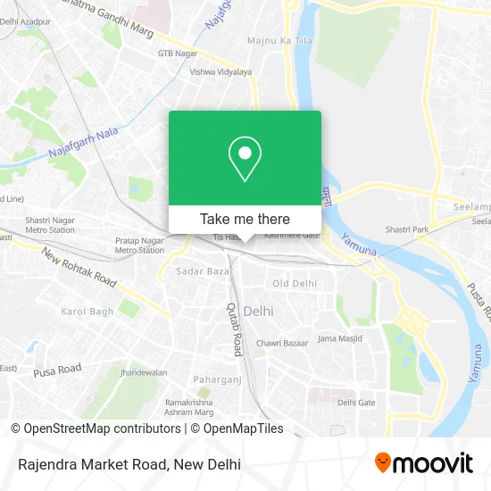 Rajendra Market Road map