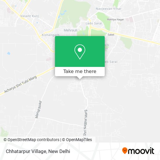 Chhatarpur Village map