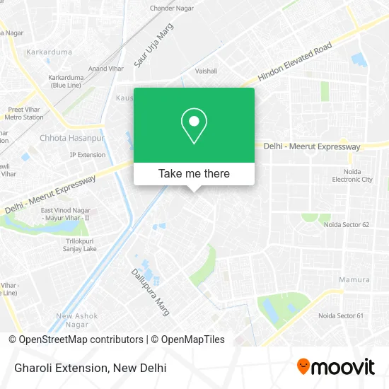 Gharoli Extension map