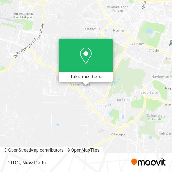 DTDC map