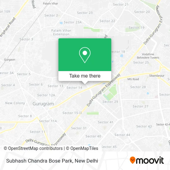 Subhash Chandra Bose Park map