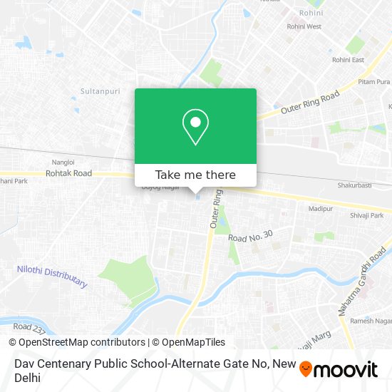 Dav Centenary Public School-Alternate Gate No map