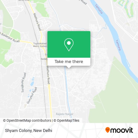 Shyam Colony map