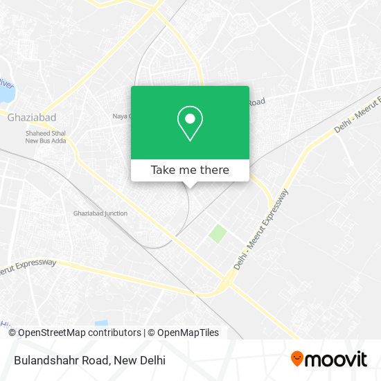 Bulandshahr Road map