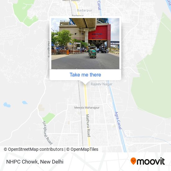 NHPC Chowk map