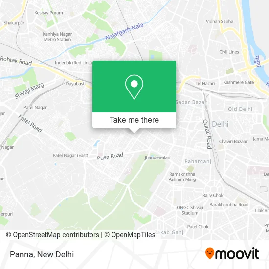 PANNA map
