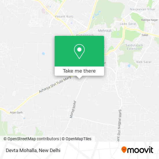 Devta Mohalla map