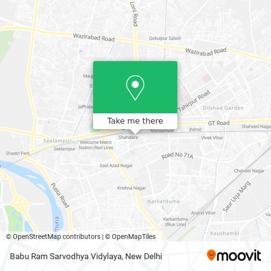 Babu Ram Sarvodhya Vidylaya map