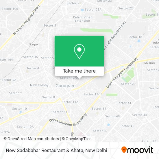 New Sadabahar Restaurant & Ahata map