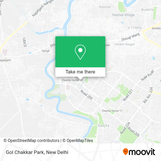 Gol Chakkar Park(GCP) map