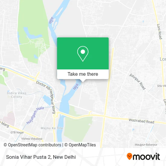 Sonia Vihar Pusta 2 map