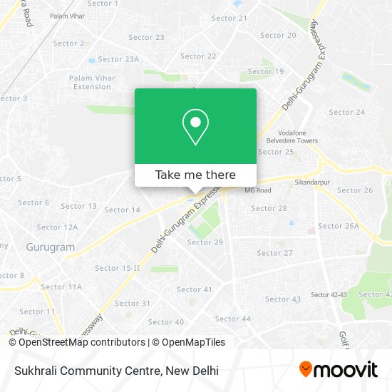 Sukhrali Community Centre map