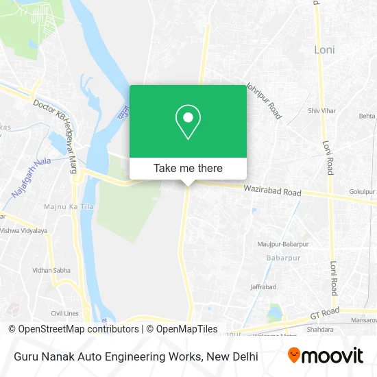 Guru Nanak Auto Engineering Works map