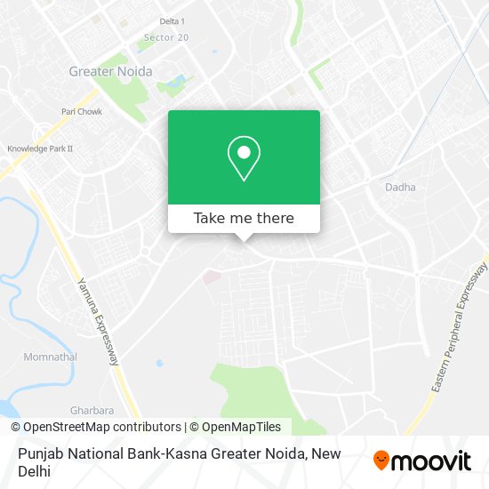 Punjab National Bank-Kasna Greater Noida map