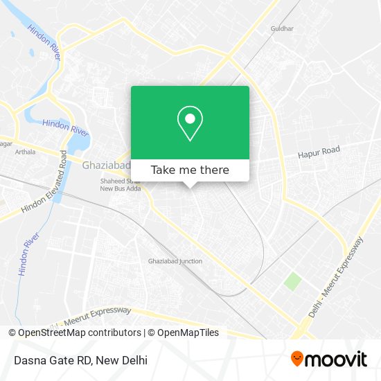 Dasna Gate RD map