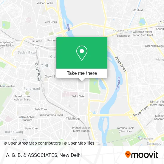 A. G. B. & ASSOCIATES map