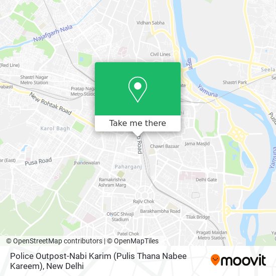 Police Outpost-Nabi Karim (Pulis Thana Nabee Kareem) map