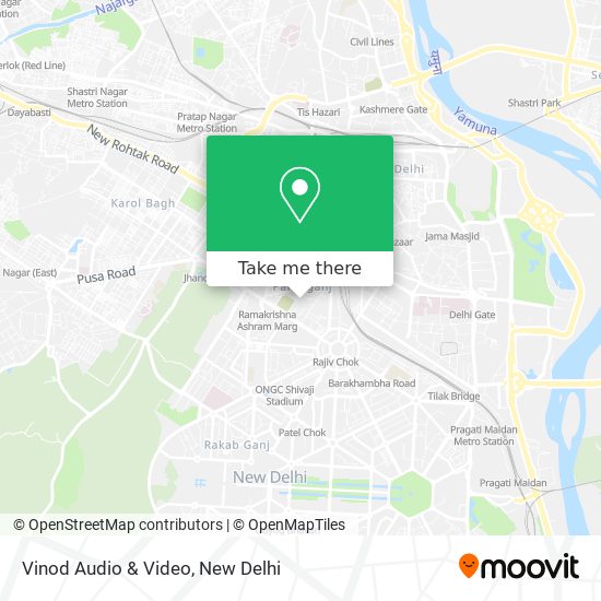 Vinod Audio & Video map