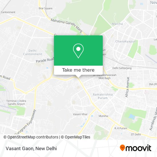 Vasant Gaon map