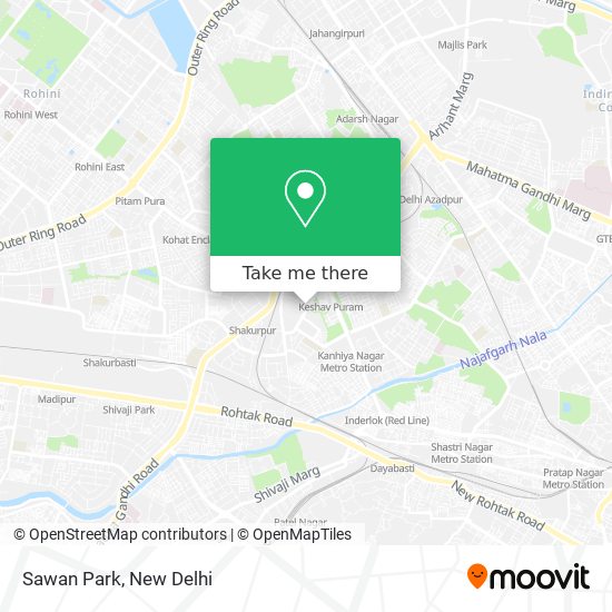 Sawan Park map