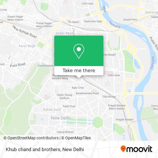 Khub chand and brothers map