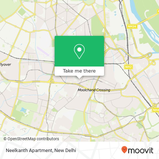Neelkanth Apartment map