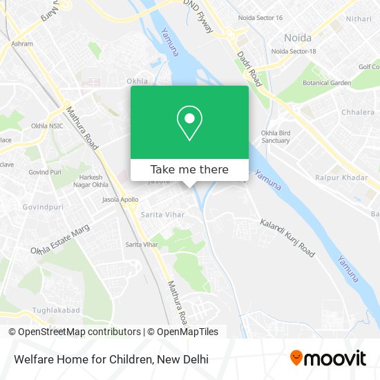 Welfare Home for Children map