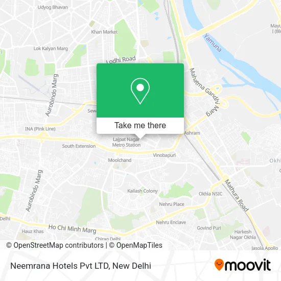 Neemrana Hotels Pvt LTD map