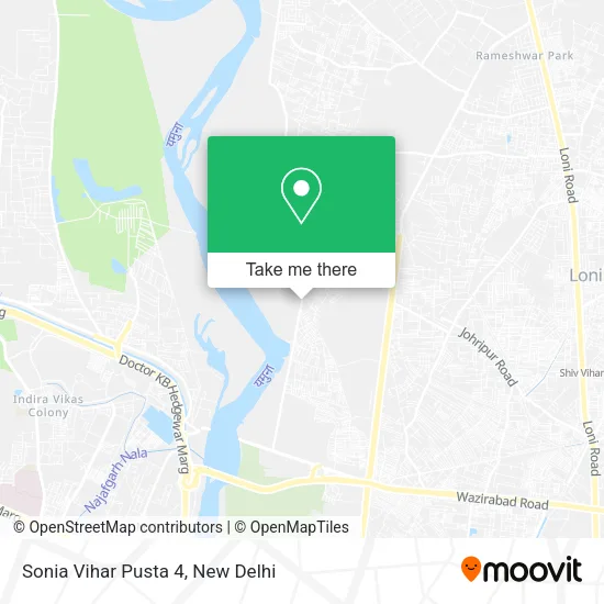 Sonia Vihar Pusta 4 map