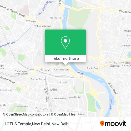 LOTUS Temple,New Delhi map